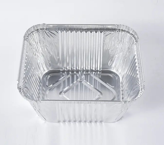 사각 주름 알루미늄 호일 식품 용기 사용의 장점